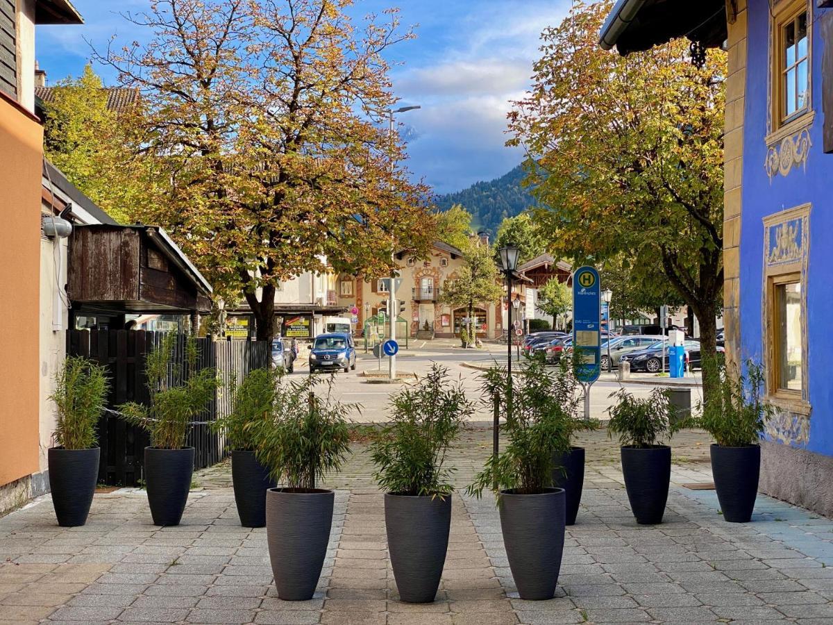 "Mittendrin" In Garmisch Kültér fotó